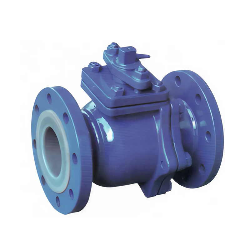 Do fluorine-lined valves offer excellent high-temperature and creep resistance?